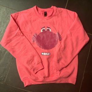 Pink Women’s Size Medium Sweatshirt Inside Out 2